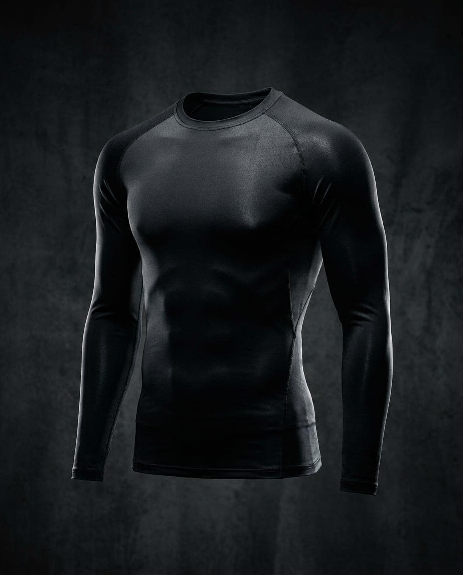 Wraith Long Sleeve — Void Black